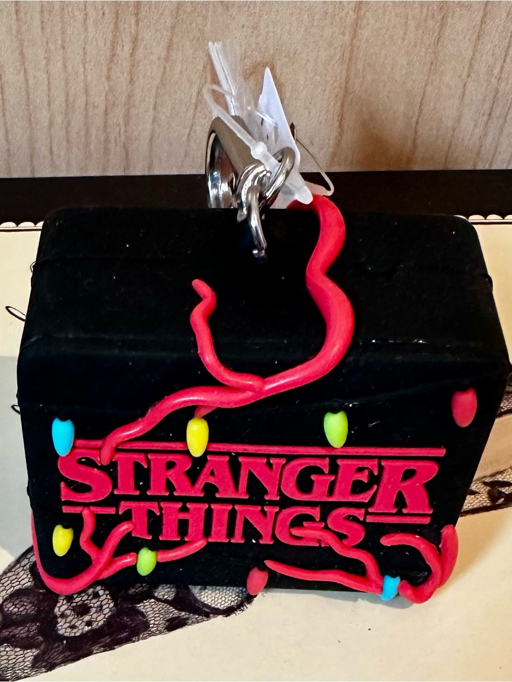 Bath & Body Works Stranger Things Black Pocketbac Holder with Multicolor Lights